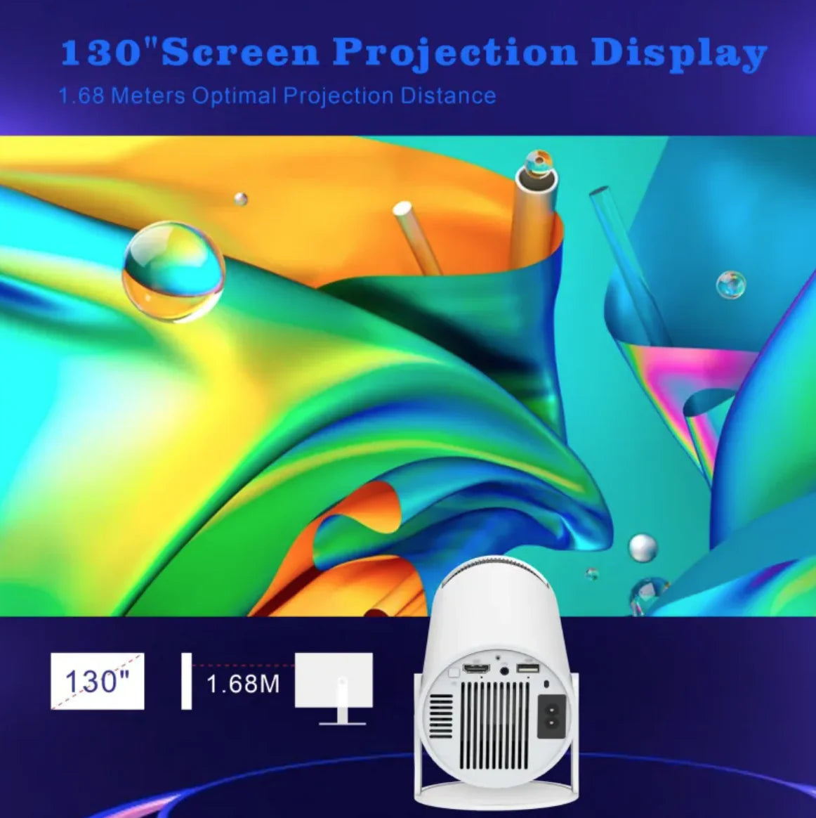 Pocket Cine - Ultra HD 4K Mini Projector
